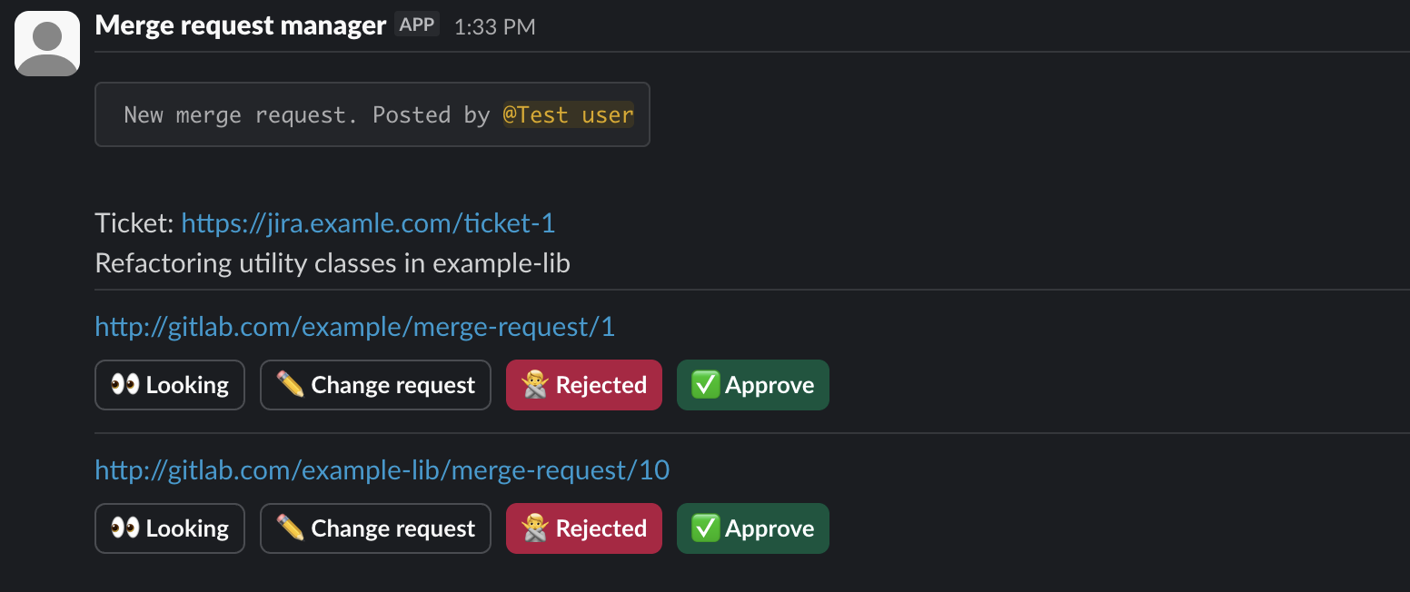 MRBot approval interface